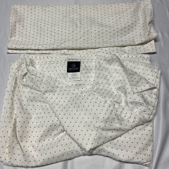 Great Hotels Flat Sheet & 1 Pillow Case Twin XL - Picture 2 of 5